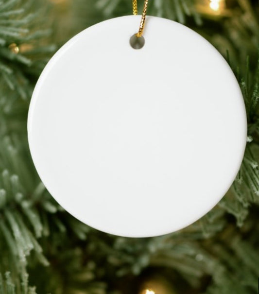 Custom Ceramic Ornament