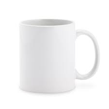 11 oz. White Coffee mug