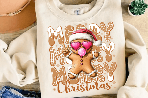 Cute Gingerbread DTF