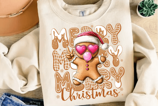 Cute Gingerbread DTF