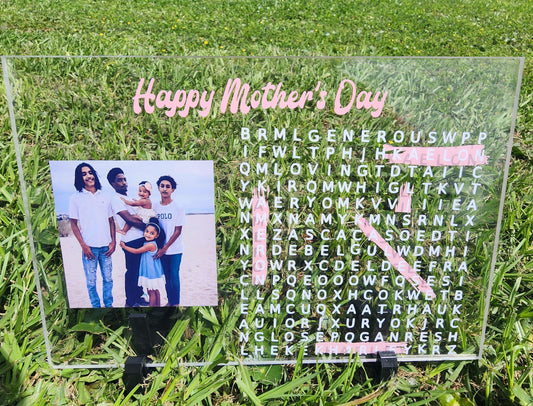 Mothers Day Acrylic Plaque